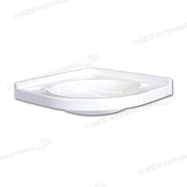 Lavello angolare termoformato in polistirolo compatto Bagno Camper