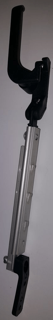 Braccetto a compasso L.195mm sx Finestra Plastoform H.400mm Caravan