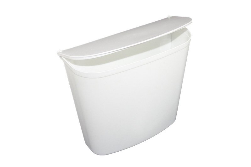 Pattumiera con Coperchio Basculante DA Porta Camper Cucina Campeggio