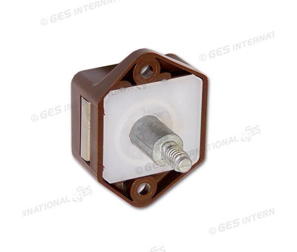 Mini Push Lock unilaterale con serratura a pulsante Armadio Porta Bagno