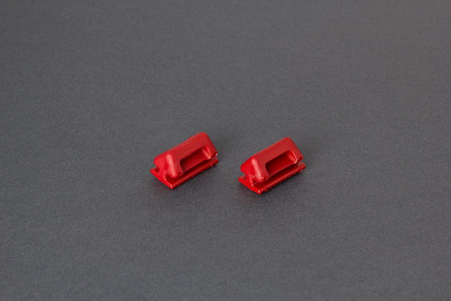 Kit 2 Scorrevoli Rosso Cinghia Portabici Fiamma Camper