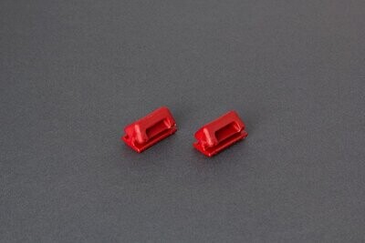 Kit 2 Scorrevoli Rosso Cinghia Portabici Fiamma Camper