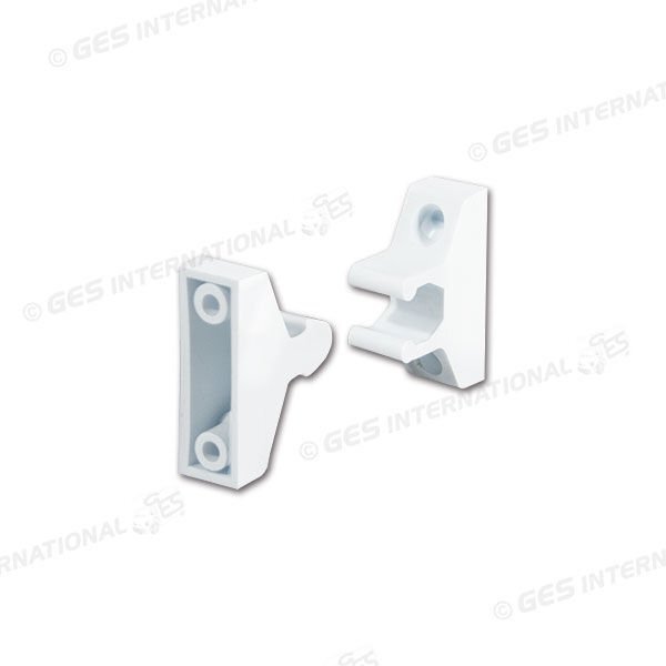 Fermaporta Esterno Bianco Ad Incastro per Porta Gavone Camper Caravan Barca