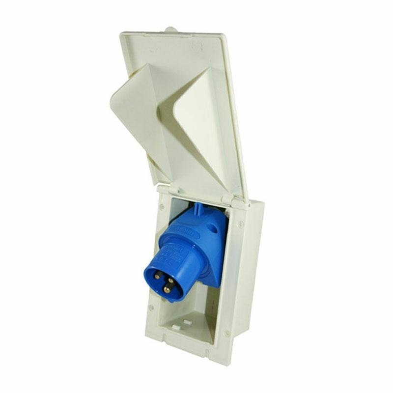 Presa Esterna CEE Bianca 230V Camper