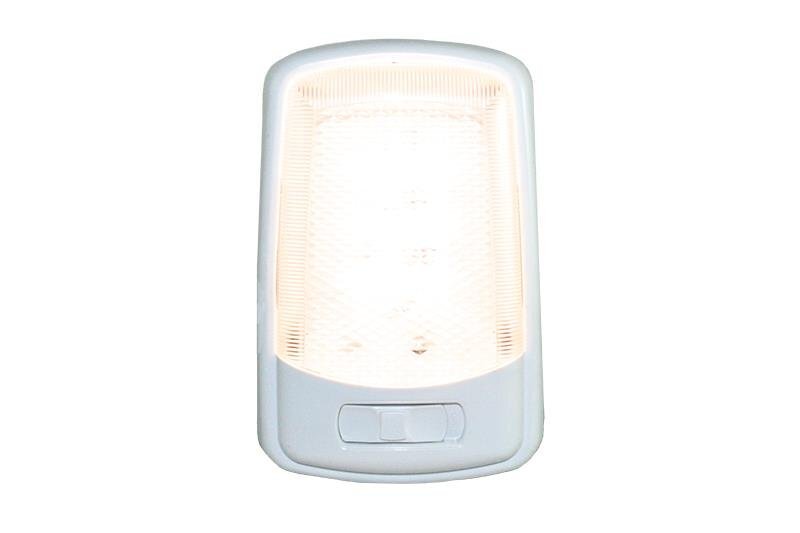 Plafoniera Mercurius LED 3000K luce bianco caldo con interruttore CAMPER