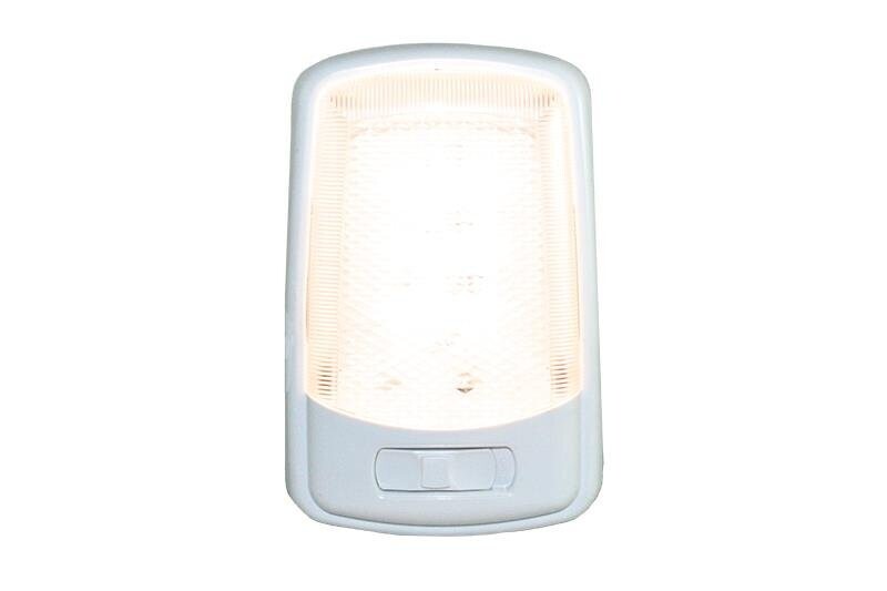 Plafoniera Mercurius LED 3000K luce bianco caldo con interruttore CAMPER