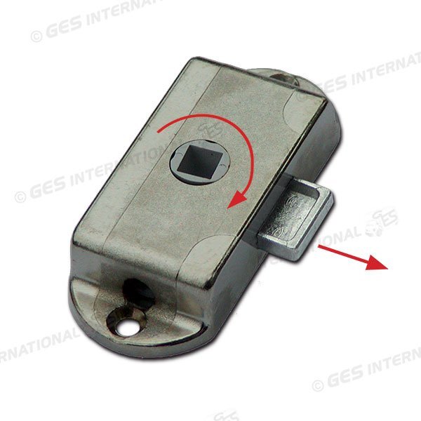 Serratura Piccolo Nova DX nichelato