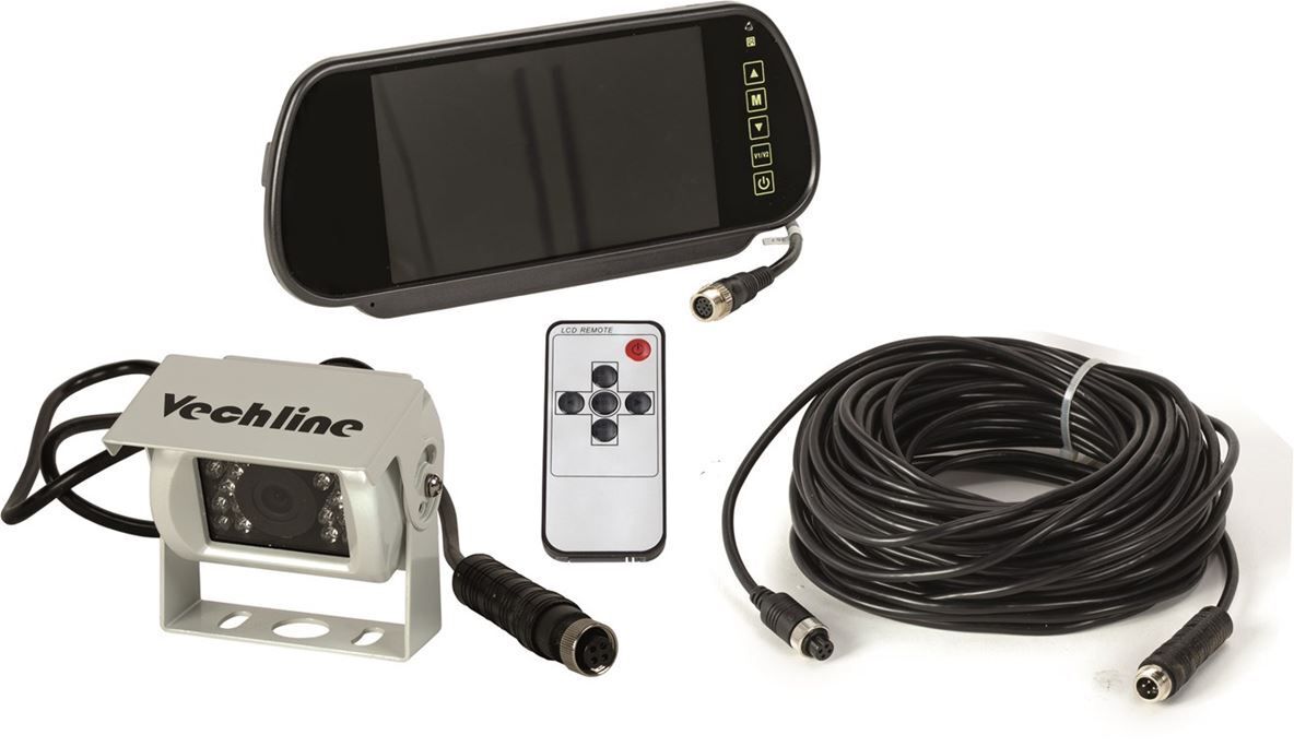 Kit retro camera con schermo specchietto Vechline Camper