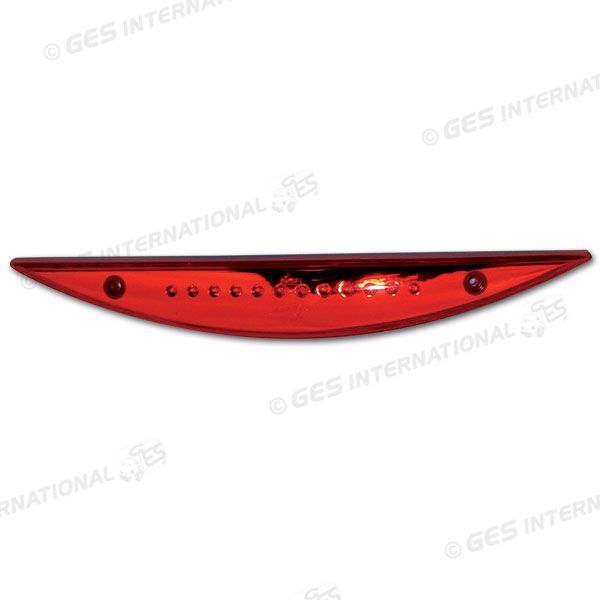 Terzo stop a LED mezzaluna rosso Camper Burstner