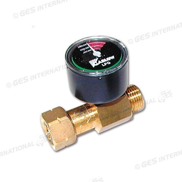 Raccordo con manometro livello bombola Camper