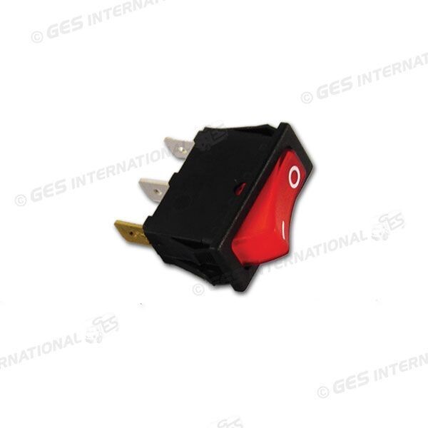 Interruttore luminoso 12/24V rosso Frigorifero serie vecchia Dometic