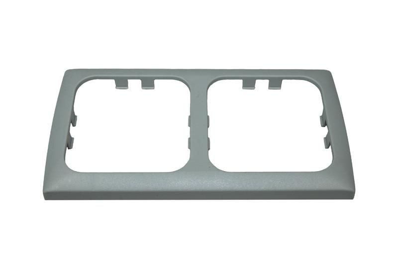 CORNICE DOPPIA GRIGIO CHIARO C-LINE