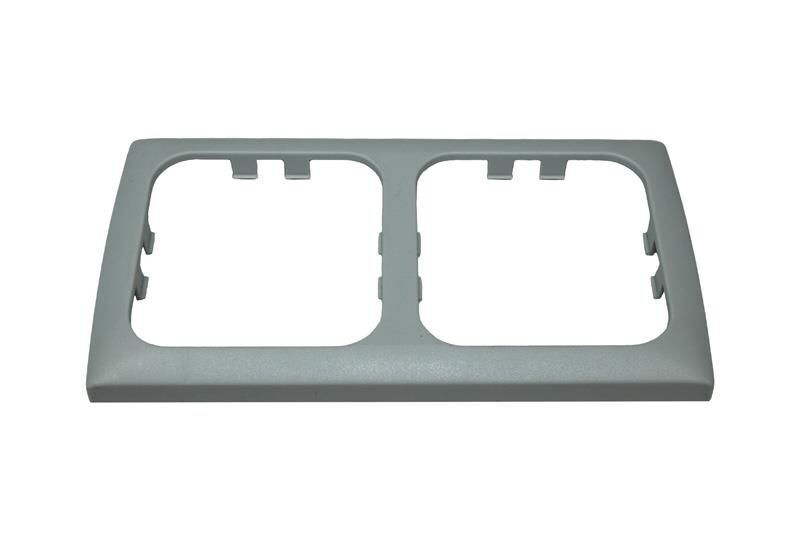 CORNICE DOPPIA GRIGIO CHIARO C-LINE