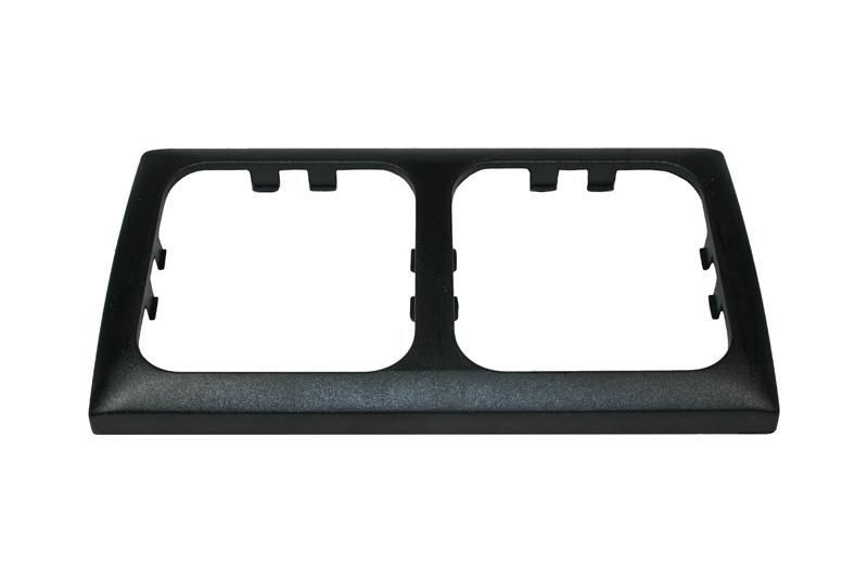 CORNICE DOPPIA nera C-LINE