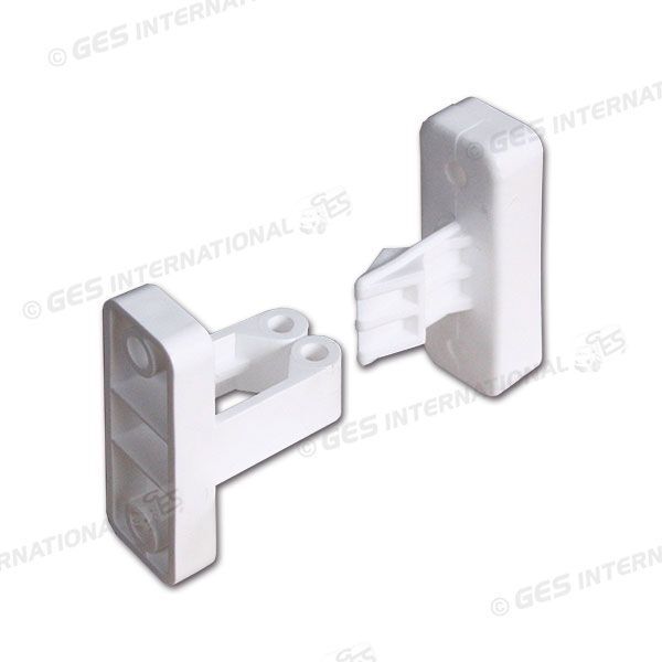 Fermaporta bianco h 47 mm Camper Caravan