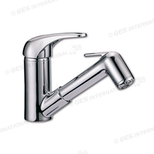 Miscelatore Monocomando con doccetta estraibile Elka