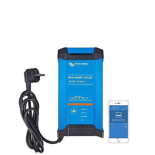 Caricabatterie Victron IP22 30A SMART 1 batteria