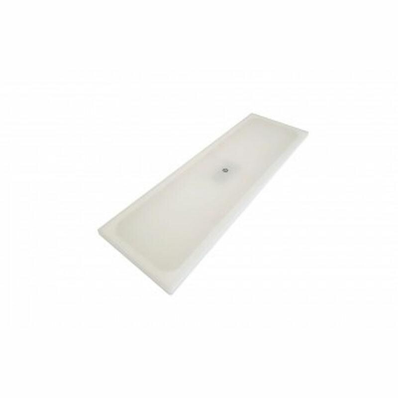 PLAFONIERA 55S TOUCH STRIP LUCE DIFFUSA  3000°K OPALE RETTANGOLARE Camper