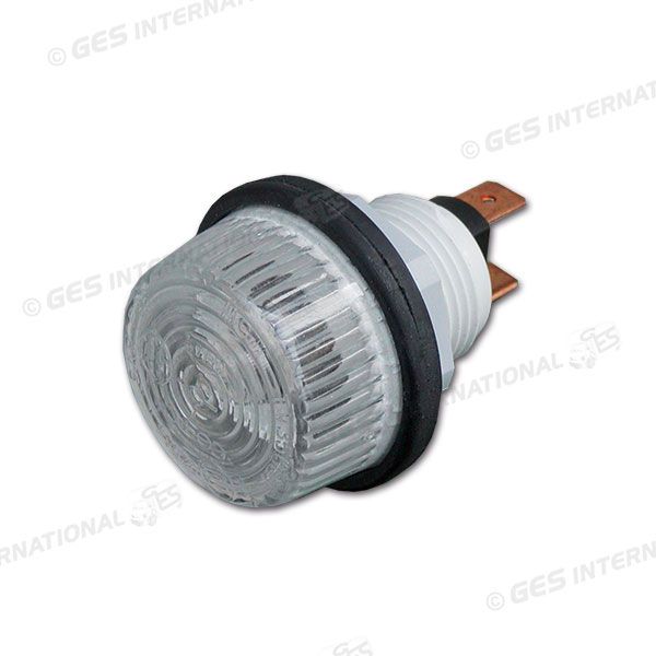 Luce Indicatore direzione tondo bianca Hella