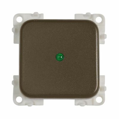 INTERRUTTORE MC12P 12V+LED MARRONE CBE CAMPER