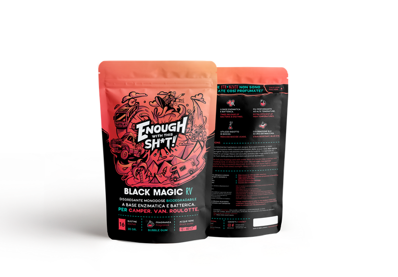 EWTS Disgregante Deodorante  in Bustina per Serbatoio Acque Nere Camper