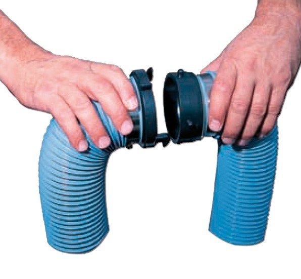 Raccordo 3" con Baionetta Valvola Serbatoio Acque Grigie Camper Caravan Ricambi