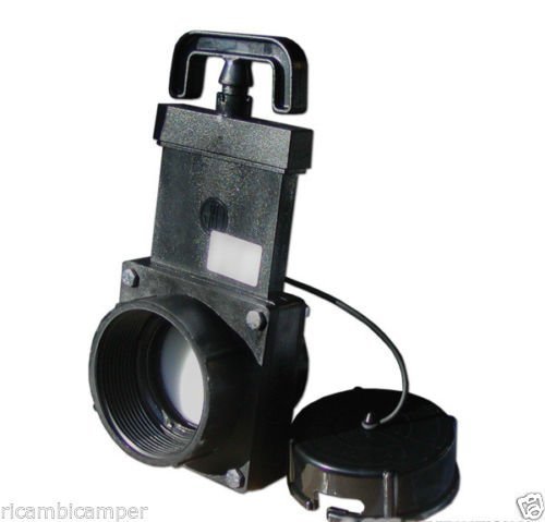 Valvola 3" femmina scarico Serbatoio Acque Camper Caravan Motorhome Campeggio