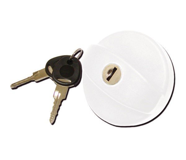 Tappo Bocchettone Bianco con Cilindretto New System