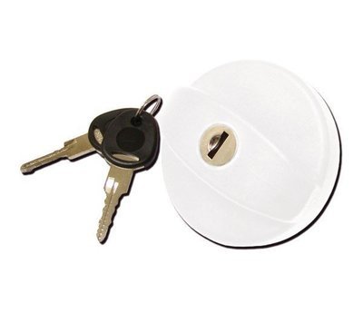 Tappo Bocchettone Bianco con Cilindretto New System