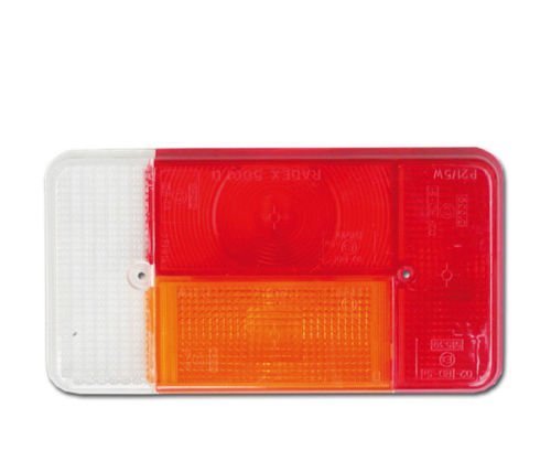 Plastica Lente Ricambio Fanale Posteriore dx Moduli Carrello Rimorchio Ellebi