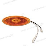 Side marker Luce Ingombro Fanalino laterale a Led Arancione Ricambio Camper