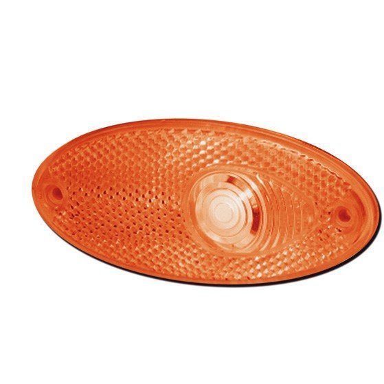 Luce Ingombro Laterale Arancione a Lampadina Camper Caravan Motorhome Roulotte