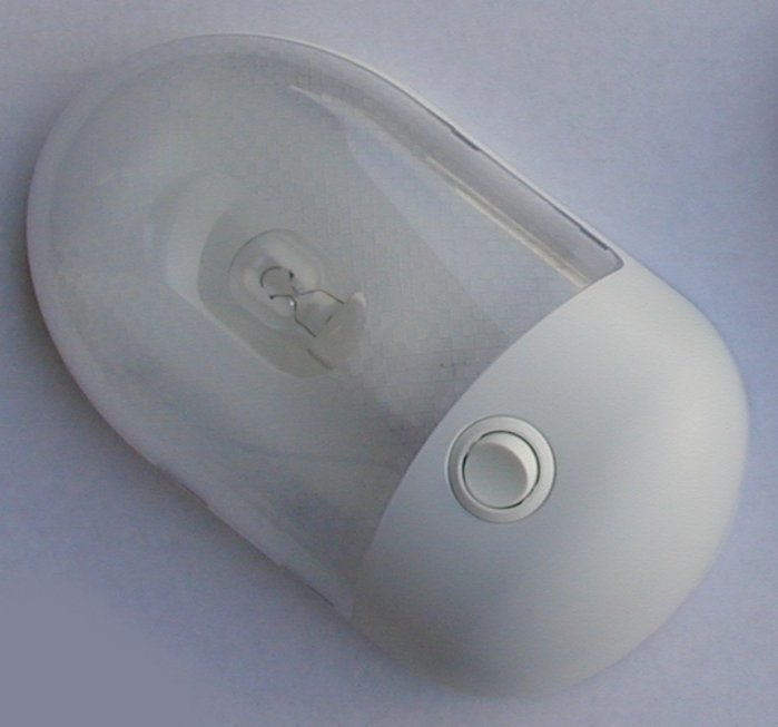 Luce single Plafoniera 16W 12V Bianco con Interruttore Camper Caravan Furgone