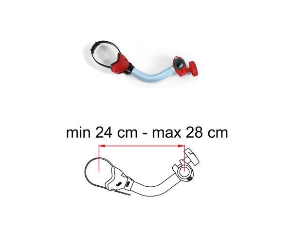 Bike Block Pro 2 ROSSO Fiamma Blocca Bici Braccio Portabici Camper