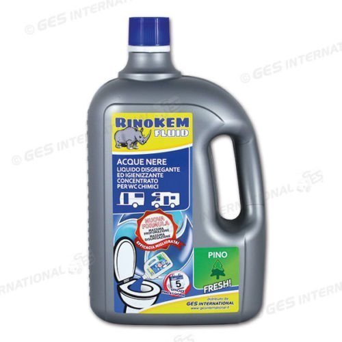 Rinokem fluid 2 lt Pino Disgregante WC portatili