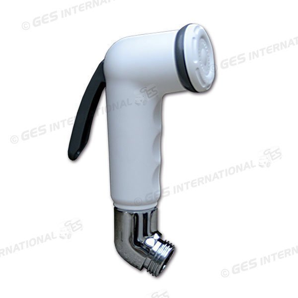 Doccetta Doccino Doccia con curva inox maschio 1/2" Camper