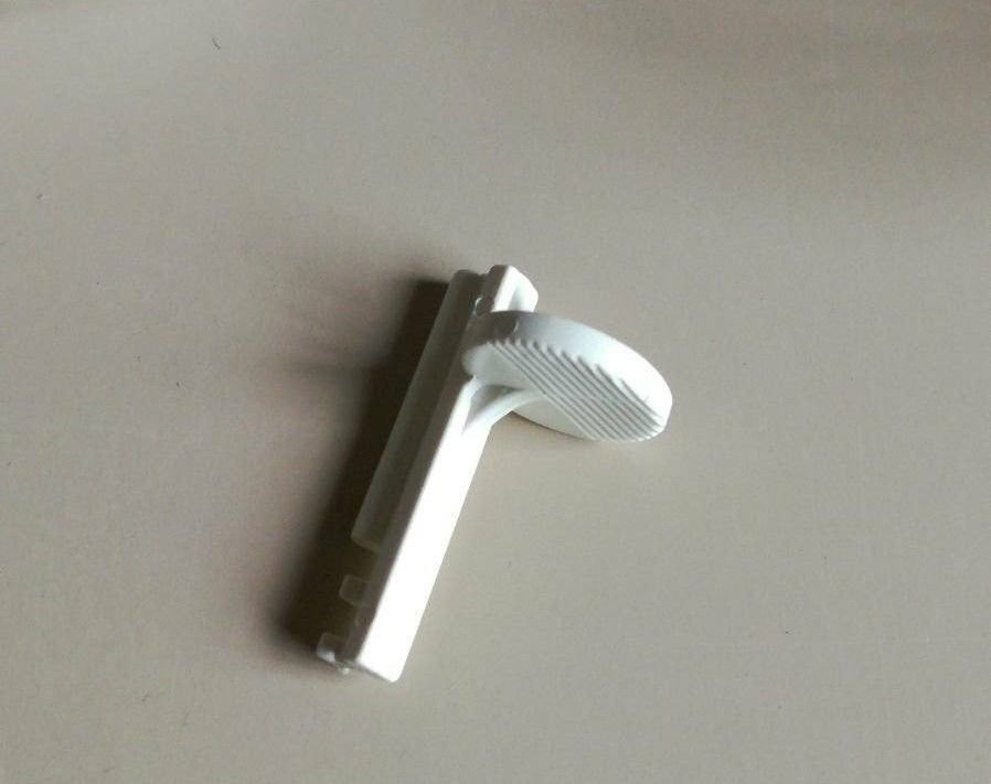 Kit 2 pz Maniglia Oscurante Chitarrine Beige Zanzariera Cassetta Camper Caravan