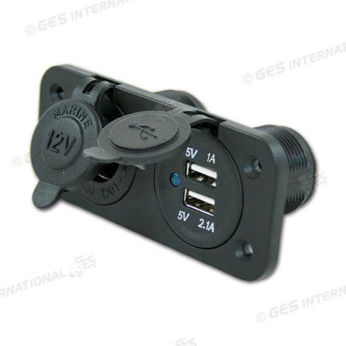 Presa USB 12V a incasso Camper Caravan Macchina Auto