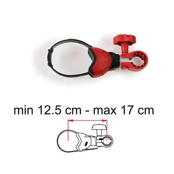 Bike Block Pro 1 Rosso Fiamma Blocca Bici Portabici Camper Caravan Motorhome