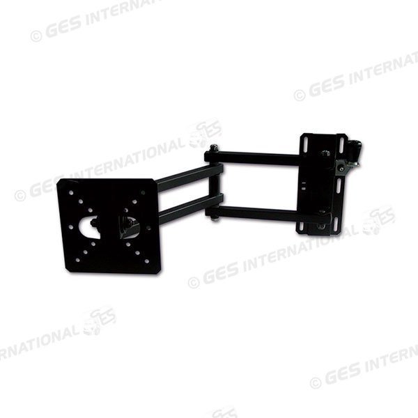 Porta TV televisore LCD doppio braccio 4 snodi per Camper Caravan