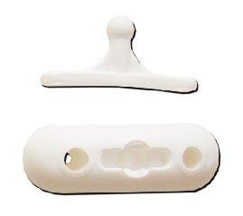 Fermaporta Ovale per Gavone Sportello Camper Caravan Motorhome Barca Roulotte