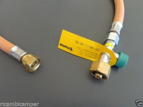 Tubo Gas ad alta Pressione 45 cm Truma Attacco Italia Bombola Camper Caravan