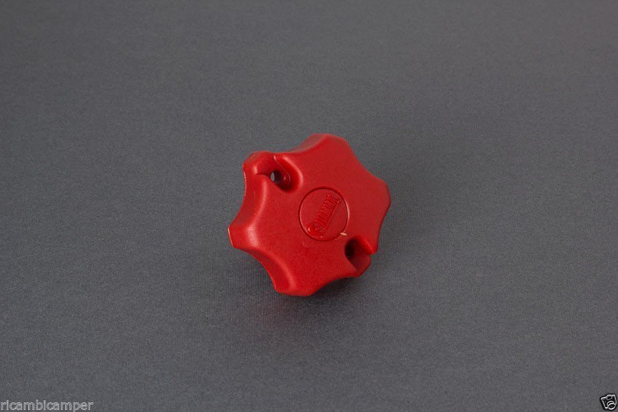 Pomello Rosso Ricambio Carry Bike Kit Volantino Fiamma Portabici Camper Caravan