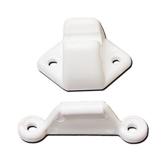 Fermaporta esterno bianco ricambio camper caravan camion porta gavone