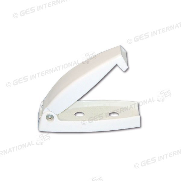 Fermaporta esterno bianco accessori ricambio camper caravan camion gavone porta