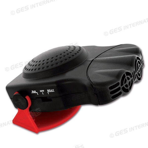 Stufa Elettrica 12V 150W Sbrinatore Aria calda o Fredda per Auto Camper Stufetta