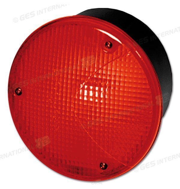 Fanale Posteriore Tondo Posizione Stop e Catadiottro Camper