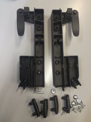 Kit Maniglia completa di Supporto dx e sx oblò Heki 2 Dometic Camper