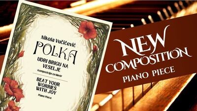 Polka - Beat your worries with joy printed edition