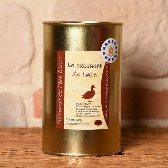 Le cassoulet de Lucie 2 personnes